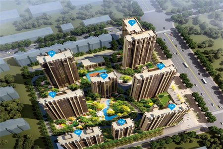橡树湾143m2套三双卫带车位带附房，精装修105万出售